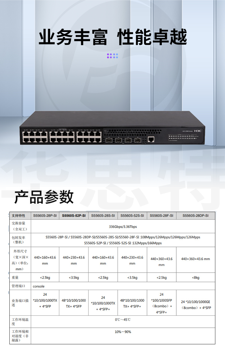 H3C企业交换机 LS-5560S-28P-SI