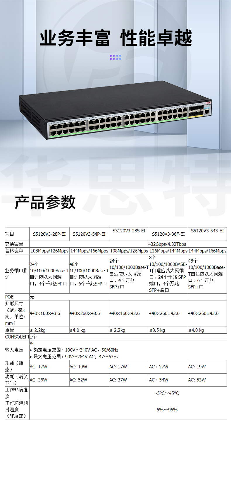 H3C交换机 LS-5120V3-54S-EI