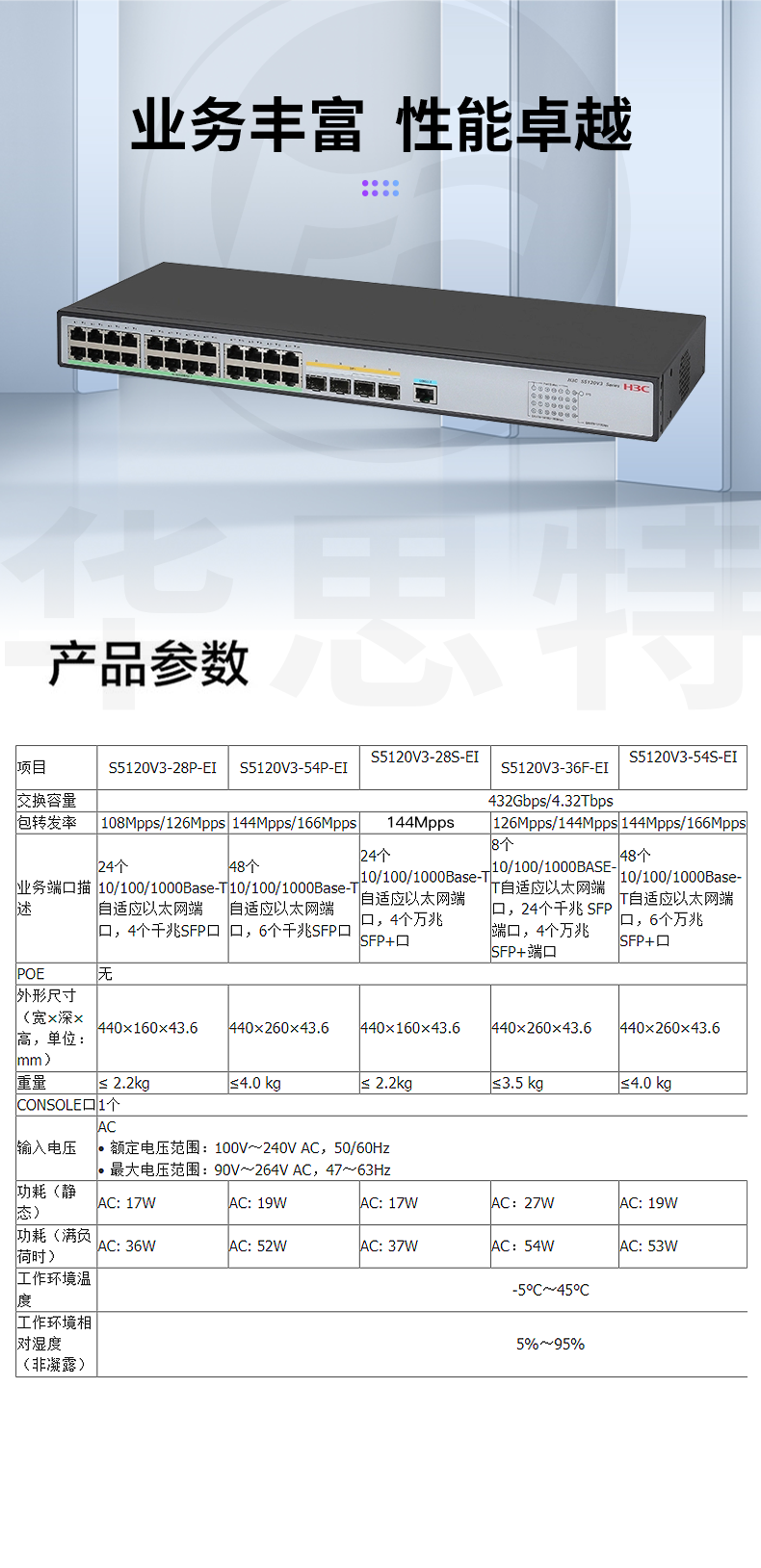 H3C交换机 LS-5120V3-28S-EI