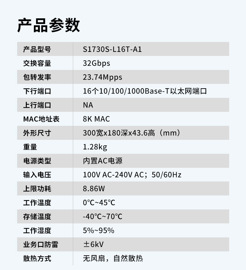 华为网络交换机