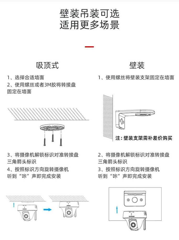 云台监控摄像机