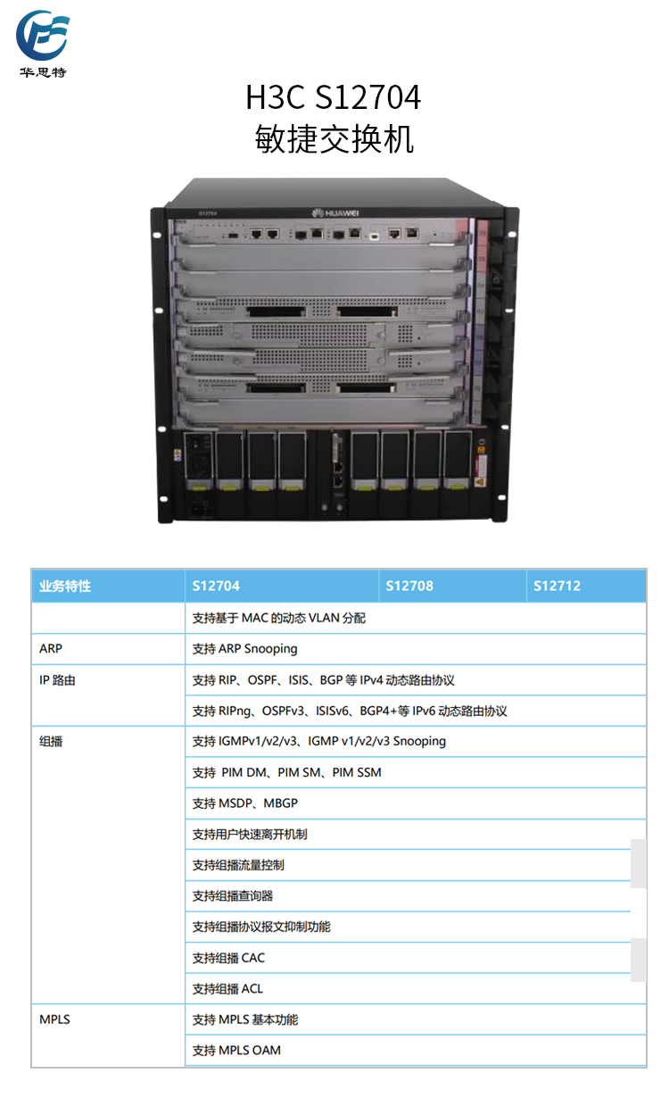 华为S12704网络交换机