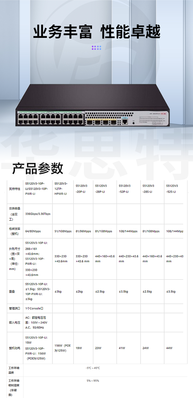 H3C交换机 LS-5120V3-28P-LI