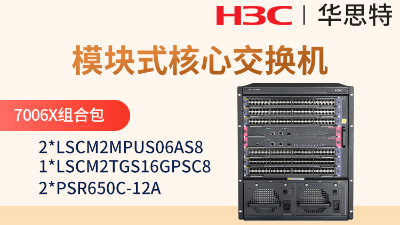 H3C S7006X套包 核心交换机