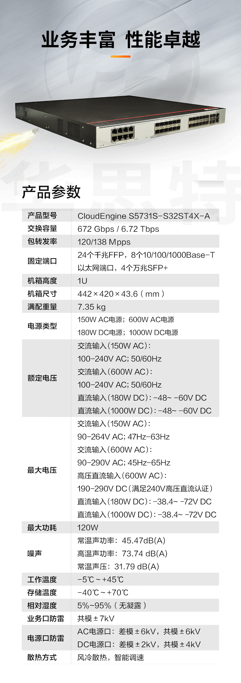 华为交换机 S5731S-S32ST4X-A