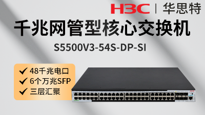 华三 S5500V3-54S-DP-SI 交换机