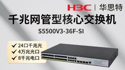 H3C交换机 S5500V3-36F-SI