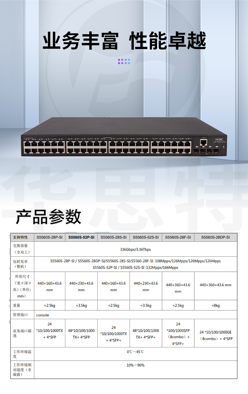 华三 LS-5560S-52P-SI 交换机